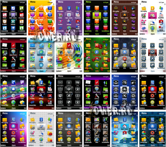 تحميل ثيمات Nokia S60 Symbian 9.x Themes Pack # 21 St21a