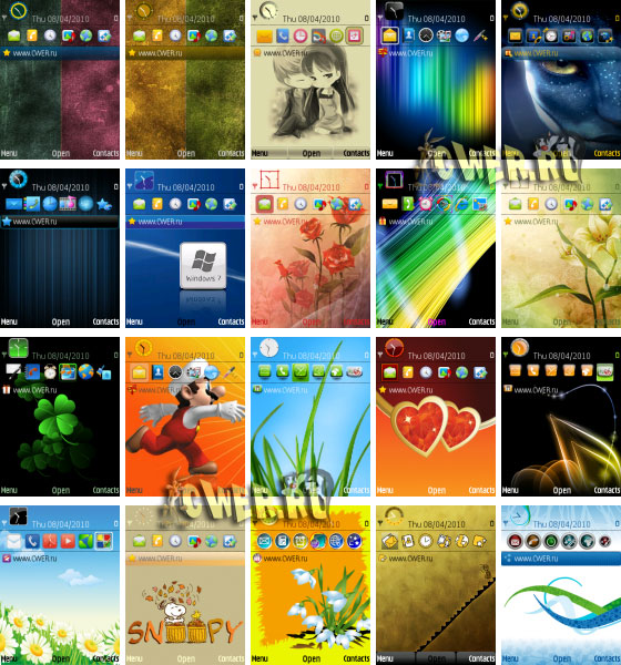 ثيمات نوكيا Nokia S60 Symbian Themes Pack # 9.x 28  St28