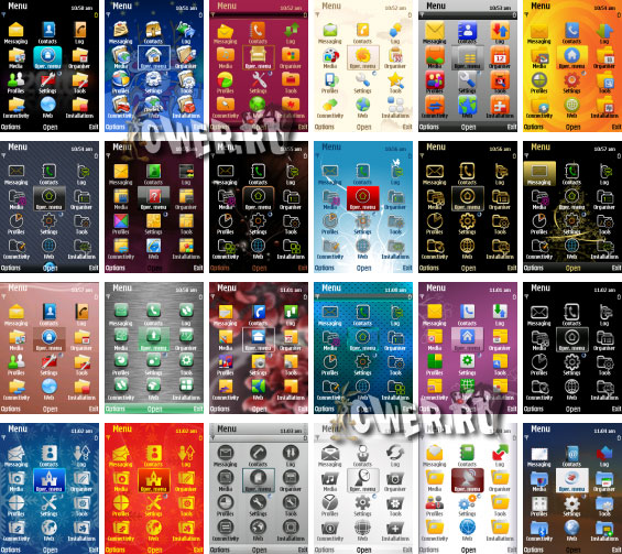 تحميل Nokia S60 Symbian 9.x Themes Pack # 26 St26a