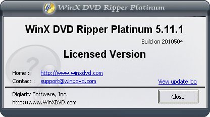 WinX DVD Ripper Platinum 5.11.1 لتحرير ملفات الفيديو حصريا 2_______________________