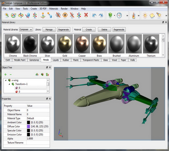 اخر اصدار من برنامج الرسم ثلاثي الابعاد SimLab Composer Professional Edition 2.1  SimLabComposer2