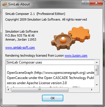 اخر اصدار من برنامج الرسم ثلاثي الابعاد SimLab Composer Professional Edition 2.1  SimLabComposer3