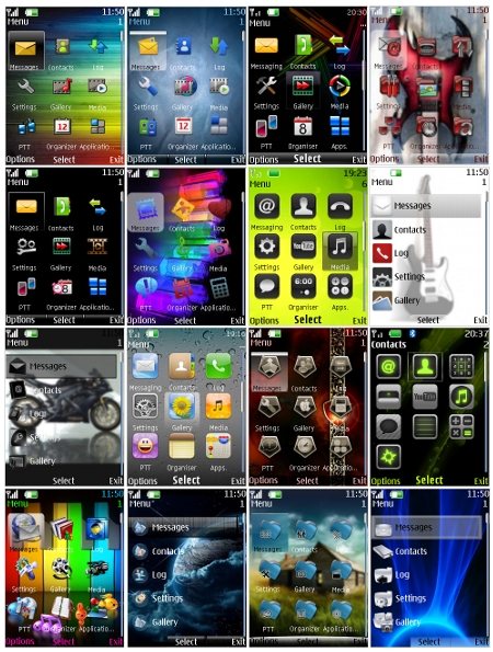 اجمل  الثيمات لجوال نوكيا تحميل Themes for Nokia S40 # 5  Themes5_front