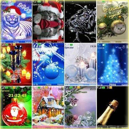 حصريا تحميل New animated themes for Nokia  من منتديات اوديسا Novogodnie_animirovannye_temy