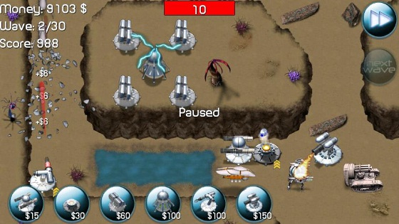 حصريا لعبة القتال لجوالات Tower Defense: Nexus Defense (2011)) android Defense_4