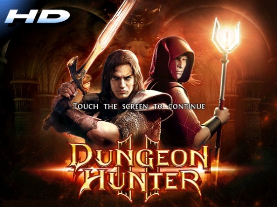 حصريا لعبة القتال لجوالات Dungeon Hunter 2 HD (2011) android Dungeon_Hunter_1