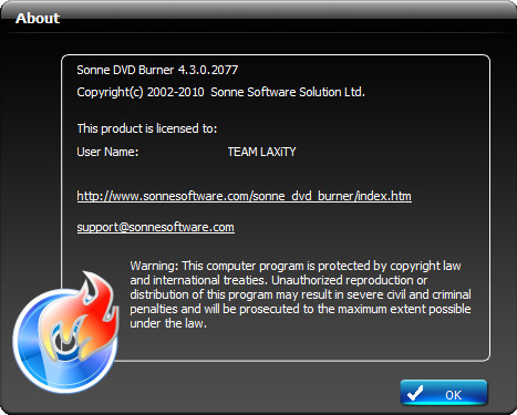 تحميل  حصري Sonne DVD Burner 4.3.0.2077  Sonne_DVD_Burner_4.3.0.2077