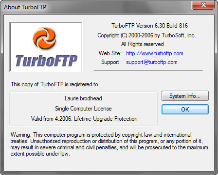 لاصحاب المواقع حصريا تحميل برنامج TurboFTP 6.30 Build 816  مفعل  2010-08-18_090906