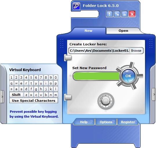 تحميل Folder Lock 6.5.0  للتشفير باخر اصدار من اوديسا  2010-10-15_214532