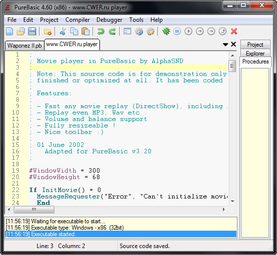 تحميل PureBasic 4.60  2012_01_02_120009