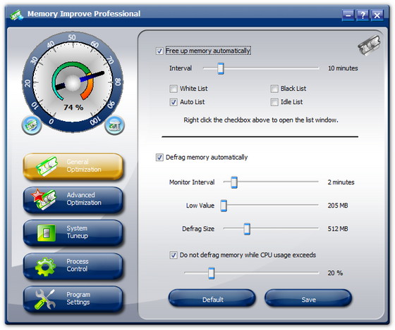 تحميل حصريا  Memory Improve Professional 5.2.2.650  Memory%20Improve%20Professional%205