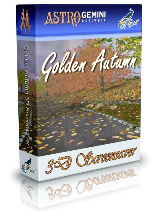 تحميل برنامج خلفيات متحركة  Golden Autumn 3D Screensaver 1.0  GA3DS