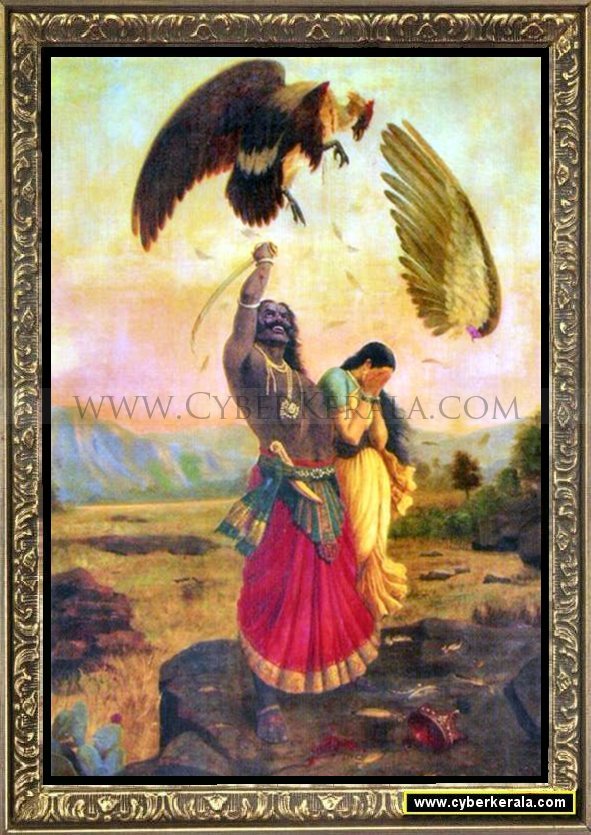 ரவிவர்மா  ஓவியங்கள் Raja_ravivarma_painting_9_jatayu_vadha