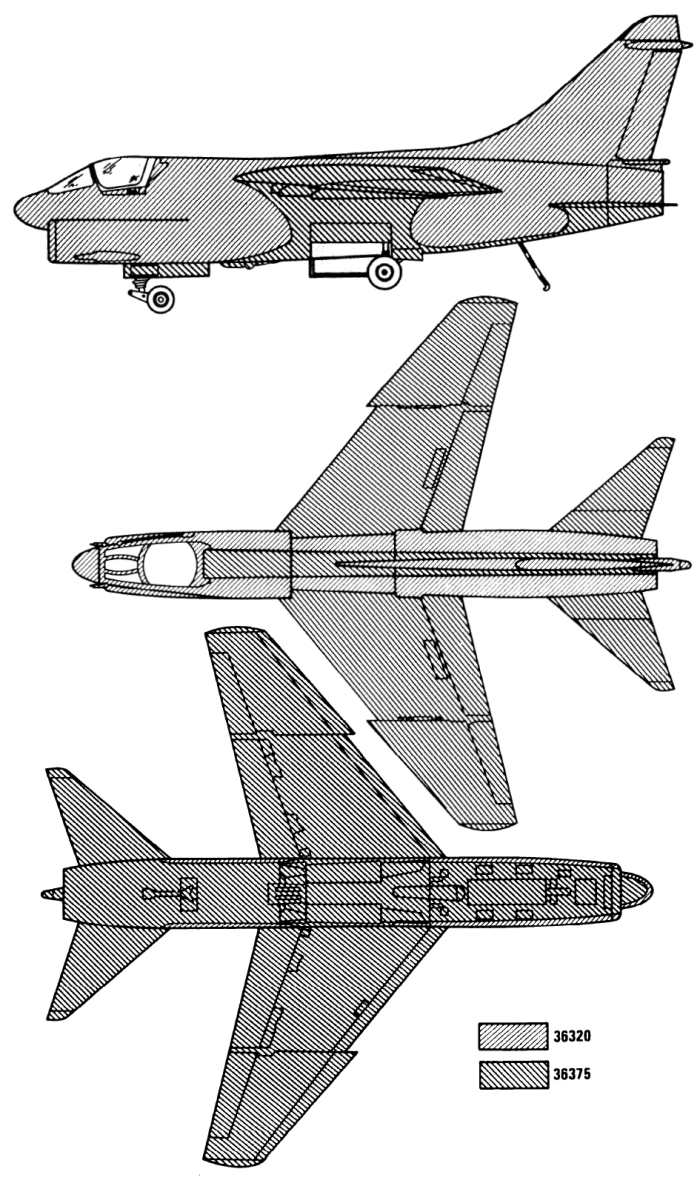 L.T.V A-7E CORSAIR II AU 1/48 A-7_profile04t