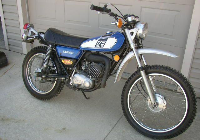 Quando eu nasci 1976-Yamaha-DT175C-Blue-1595-2