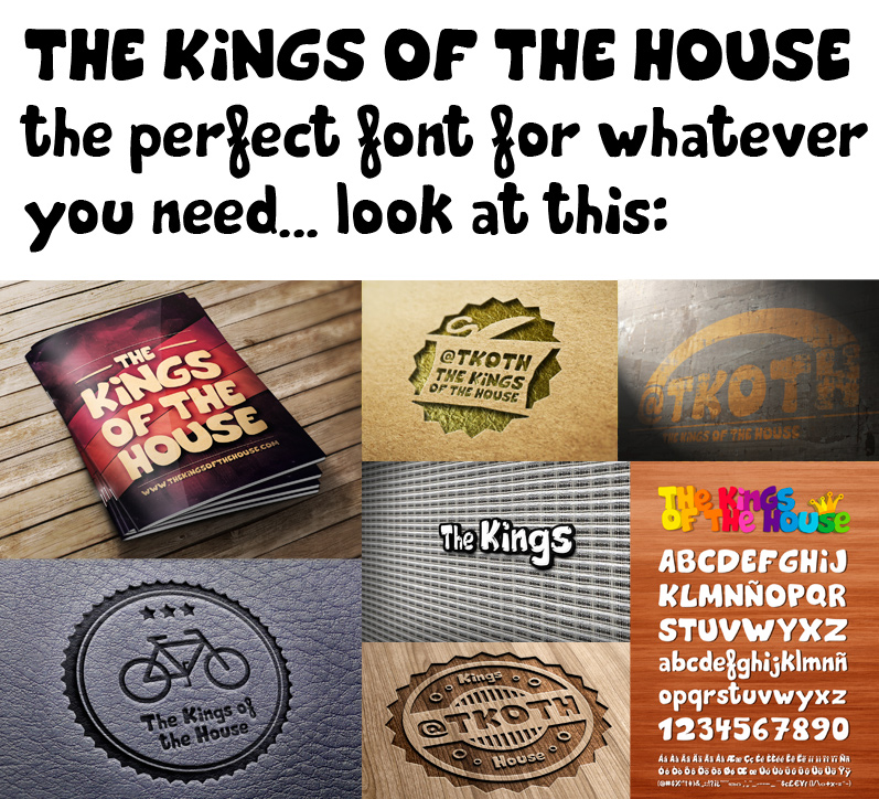 [Dụng cụ PS] Chia sẻ Font - Page 2 The_kings_of_the_house