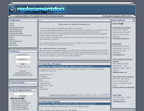 18 Undiscovered Websites Every Gamer Should Know Replacementdocs