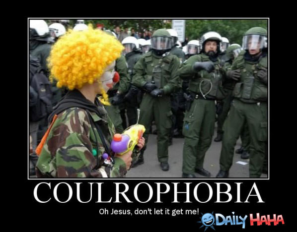 Funny Pictures Coulrophobia