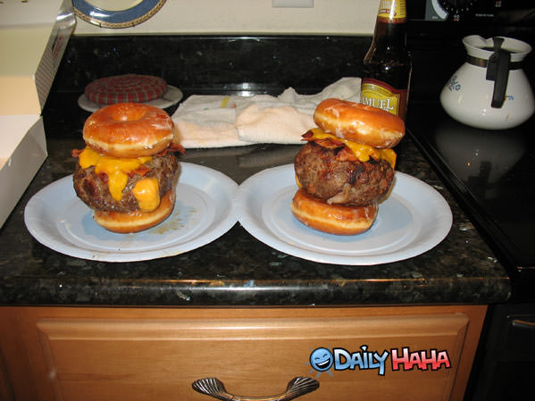 Junk Food! Donut_huge_burger