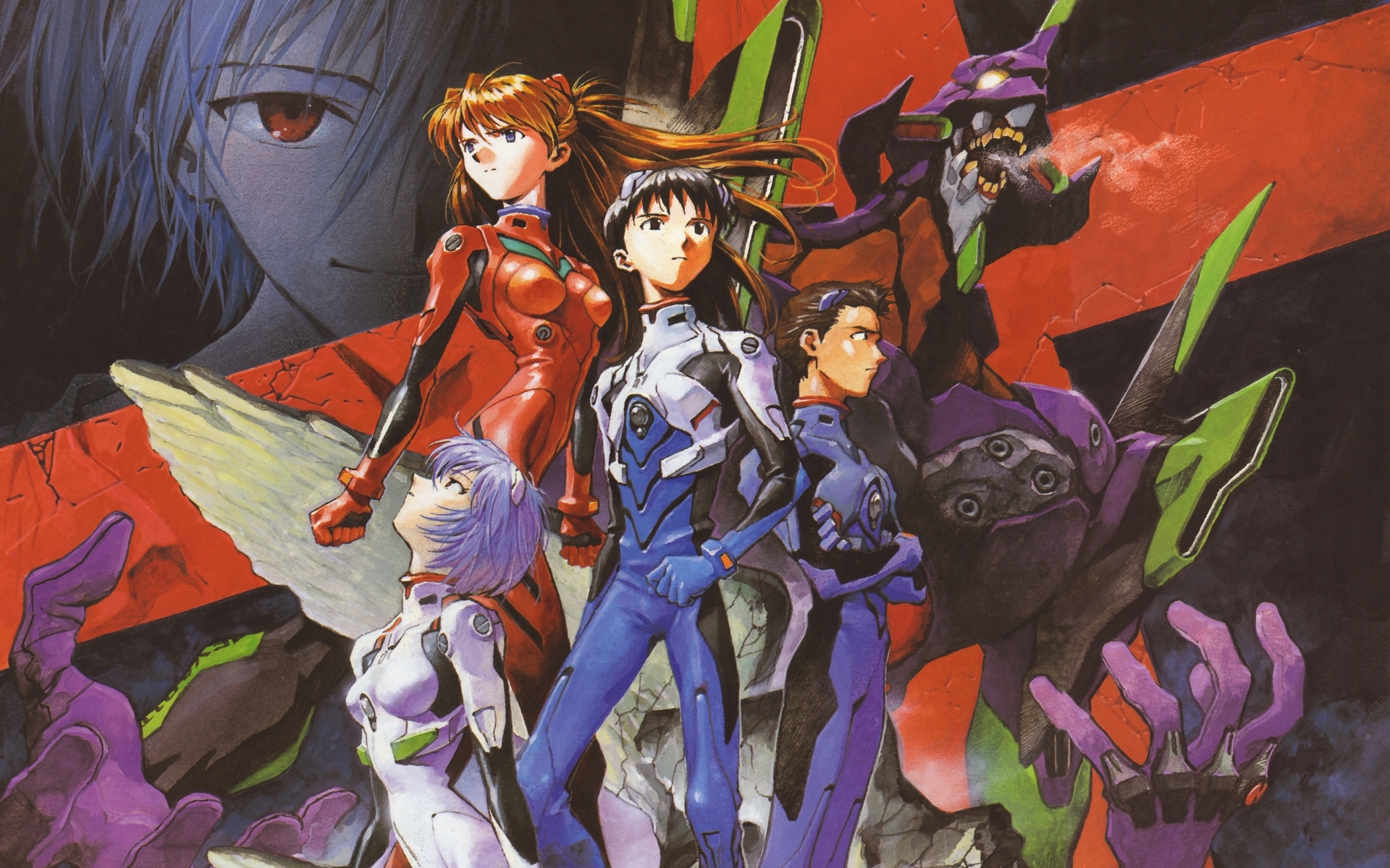 Top 5 de vos animes préférées Neon-Genesis-Evangelion-12