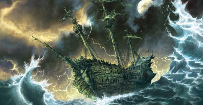 Vaisseaux fantômes et navires hantés Navire-fantome