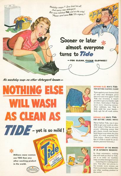 ET LE TIDE ,IL Y AVAIT A RADIO TANGER UNE PUB Tide1954b