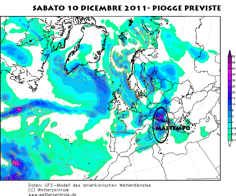 Immacolata 2011 raptus invernale? Gfs6