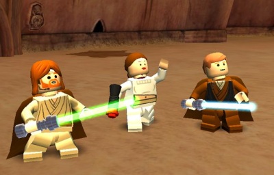 Star War Lego PS2 Image Lsw