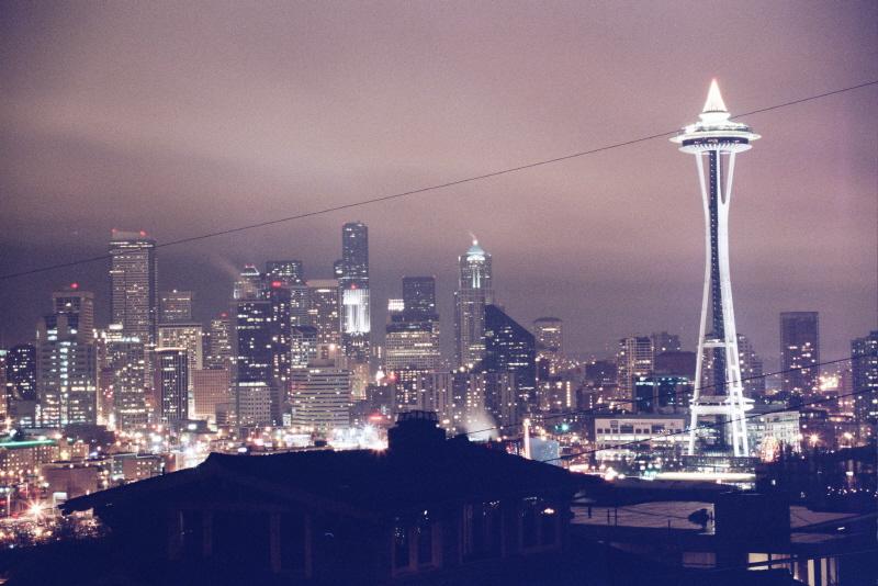 Seattle Seattle-at-night