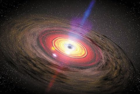 ماذا يوجد بداخل الثقب الاسود ؟ Galactic_black_hole