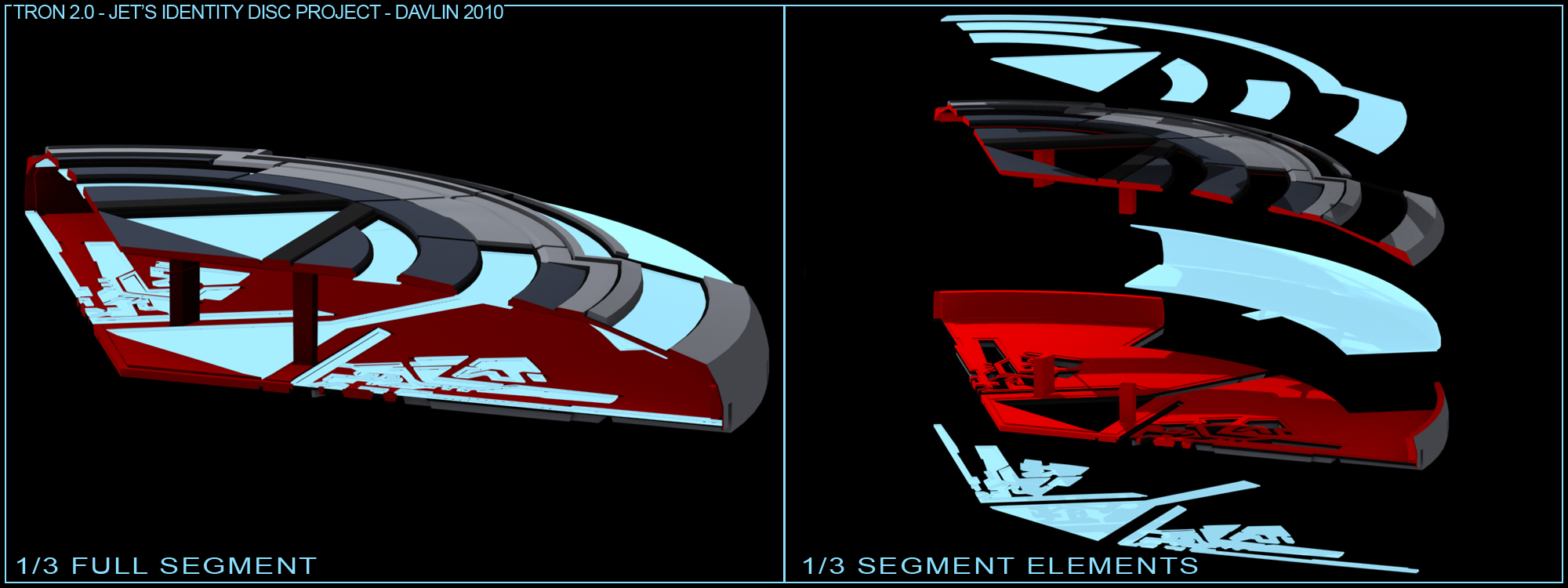 Jet's Identity Disc de Tron 2.0 Techrender