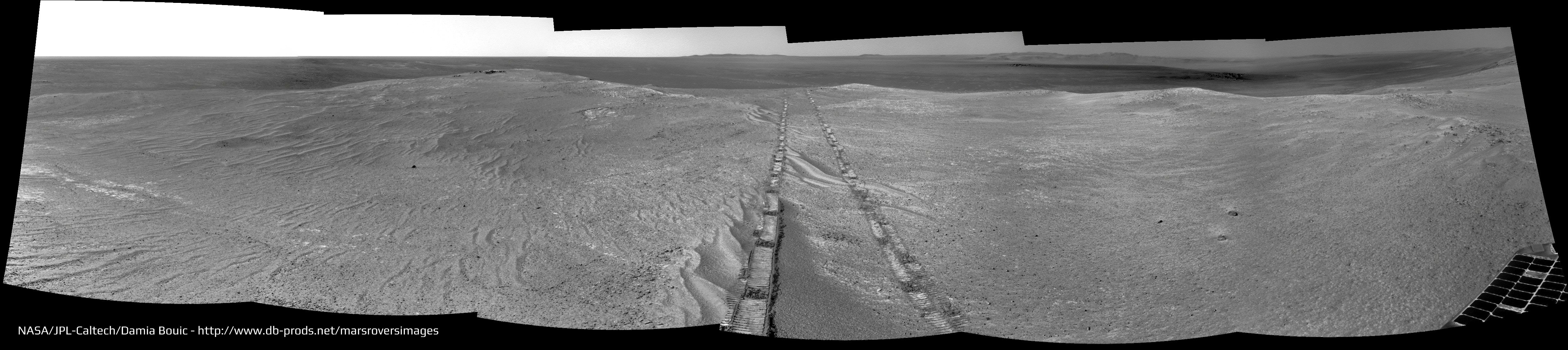 MARS: S putovanja rovera OPPORTUNITY  Sol3643_pano