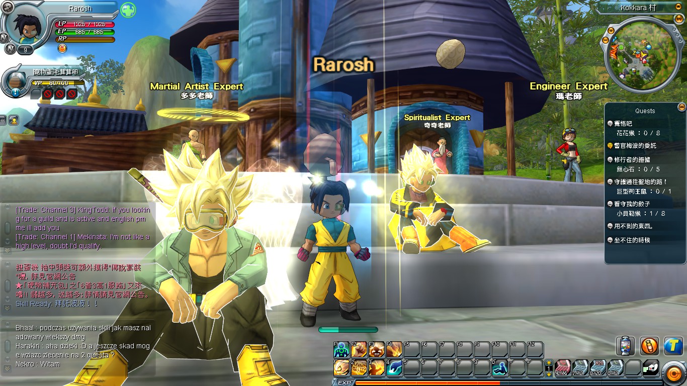 Proyectos de mmo y videojuegos. Dragon_ball_online_3