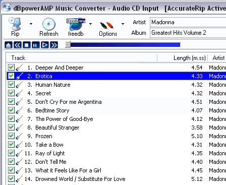    dBpowerAMP    Cdinput-example-cdinput