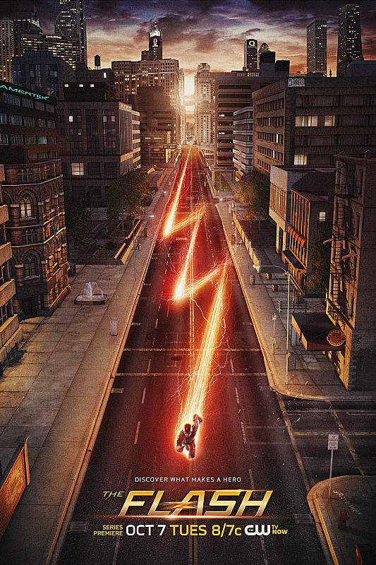 Un nouveau poster promotionnel pour "The Flash" FLASH_Poster_Premiere