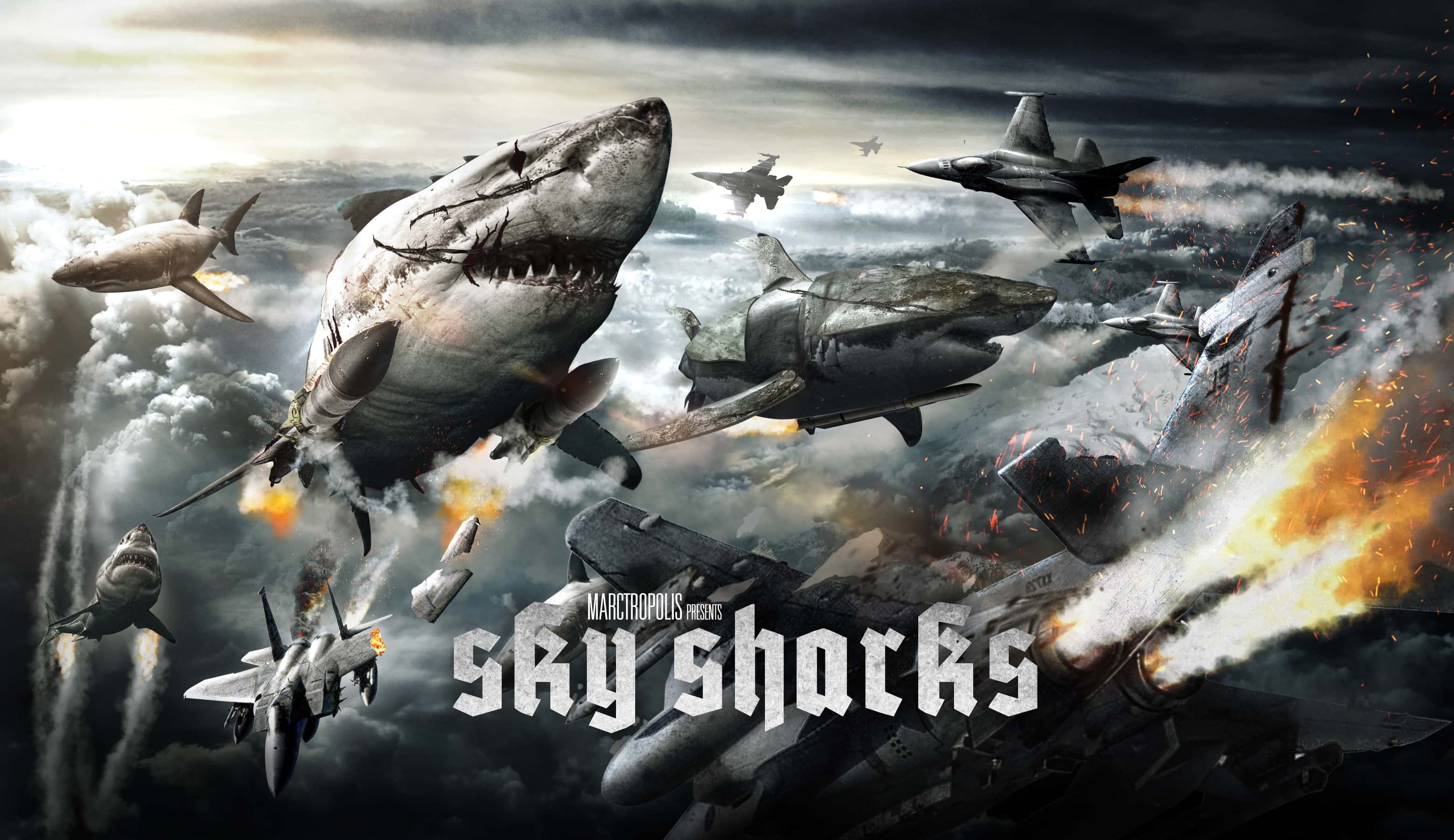 Noticias y próximos estrenos de Cine - Página 24 Skysharks_1st-poster_design