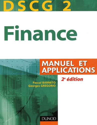 DSCG 2 Finance - Manuel et Applications + Corrigés du Manuel 9782100533145FS