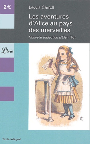 Alice au pays des merveilles - Lewis Carroll 9782290343470FS