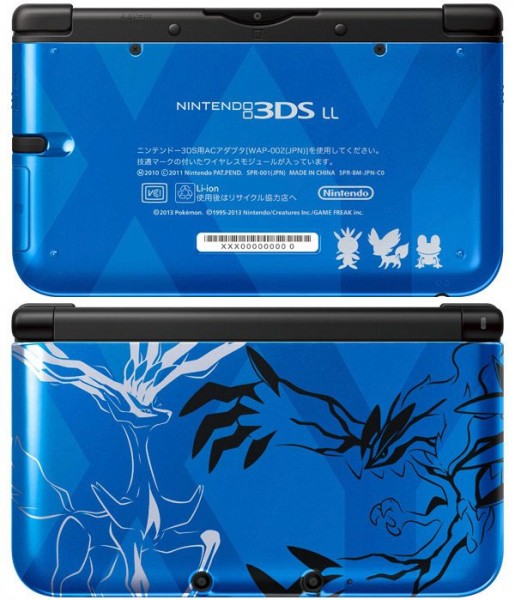 3DS XL Edicion Pokemon X/Y Nintendo-3ds-xl-pokemon-x-y-azul-515x600