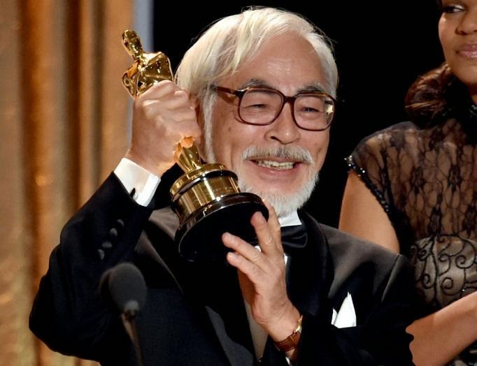  Hayao Miyazaki recibe su Oscar honorífico  Hayao-Miyazaki-Oscar-2014