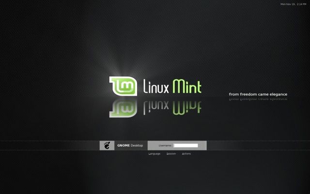 حصريا نظام التشغيل العملاق Linux Mint Live-USB Edition April 2010 بحجم 688 ميجا وع اكثر من سيرفر Linuxmint_login