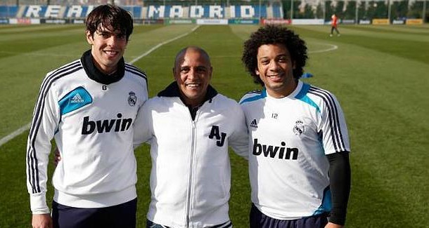 ¿Cuánto mide Roberto Carlos? (futbolista) - Altura - Real height Marceloampliada