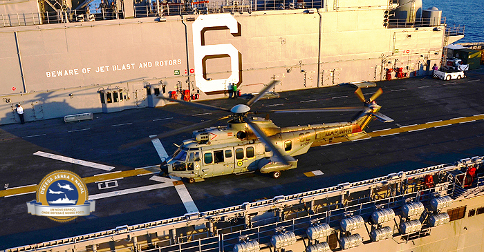 USS 'América' visita Río de Janeiro  UH-15_LHA6