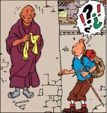 La Foi chrétienne?...et les signes qui l'accompagnent.  Tintin