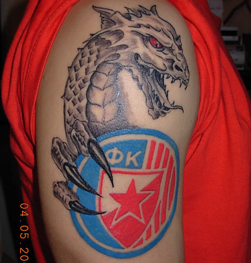 More Ultras Tatoo Mania Zmaj_sa_grbom