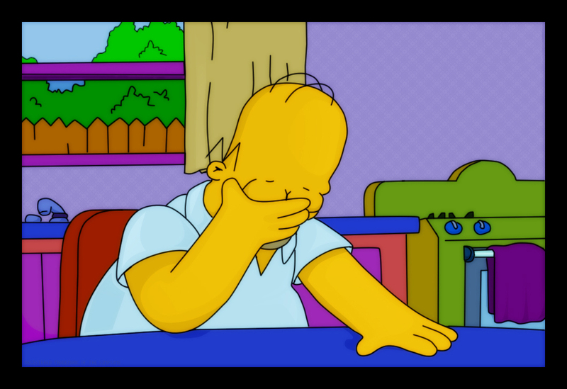 I bear you no ill will, however Homer_facepalm