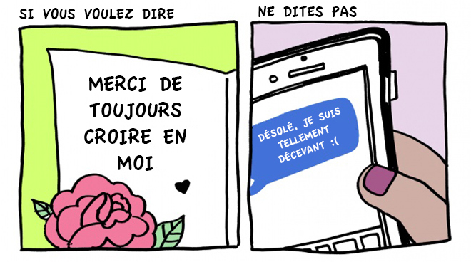 Apprenez à dire « merci » plutôt que « désolé » : cette BD va vous changer la vie A