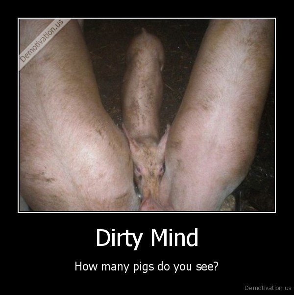 Get your mind outta the gutter! Demotivation.us_Dirty-Mind-How-many-pigs-do-you-see_130605314574