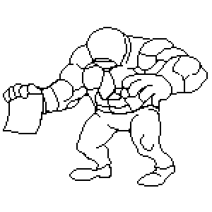 Tutorial de Pixel art - Derek yu [COMPLETO] Lucha-outline-clean