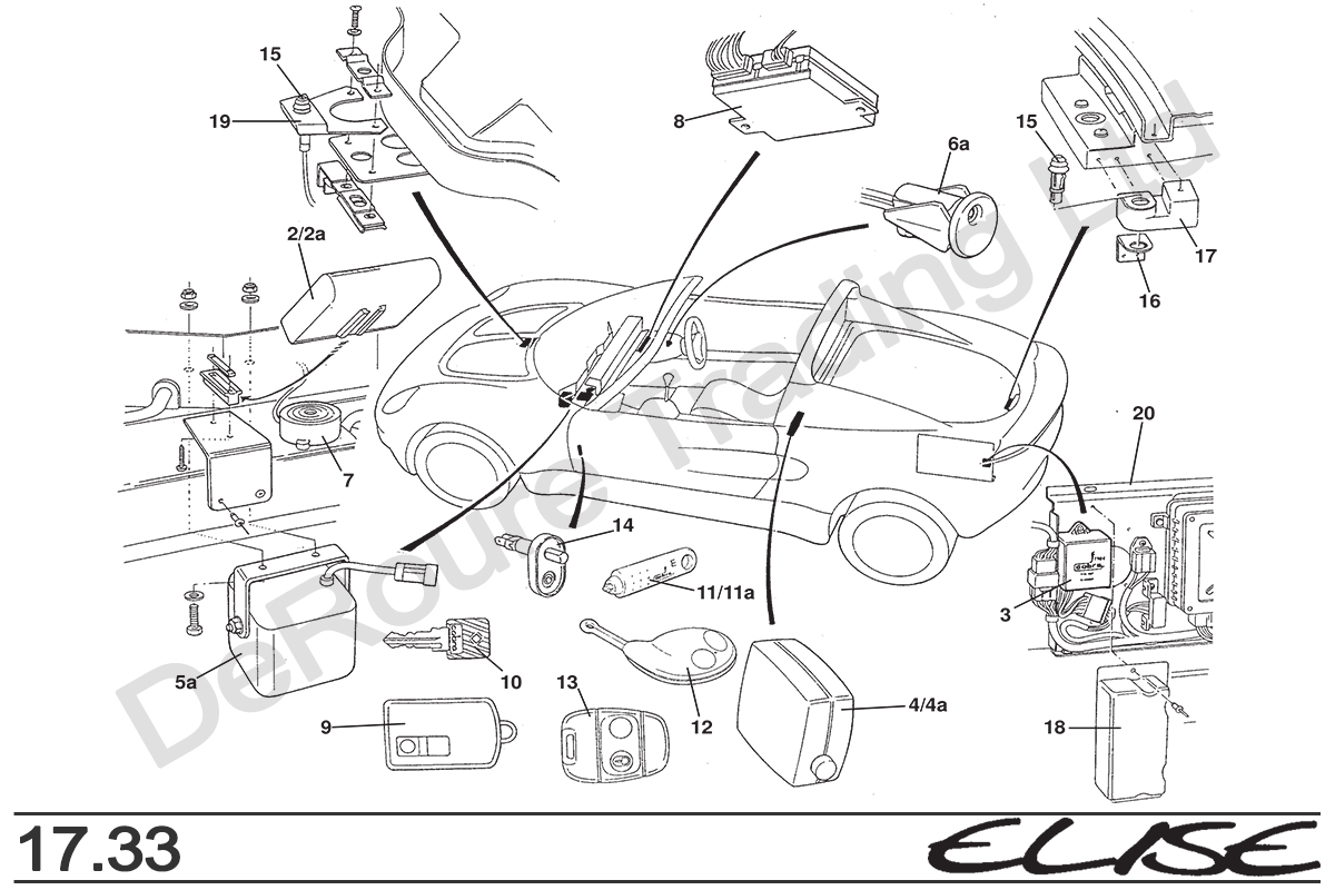 Elise S1 1999 - Cobra 6422 Alarm - Impianto elettrico 17_33